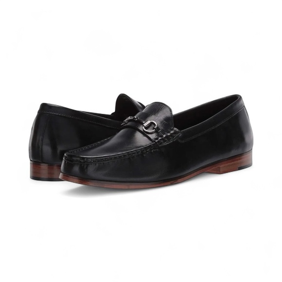 Anthony Veer Filmore Bit Loafer in black leather main image 8